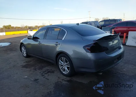 2013 Infiniti G37 Journey from USA, damaged, VIN JN1CV6APXDM725765